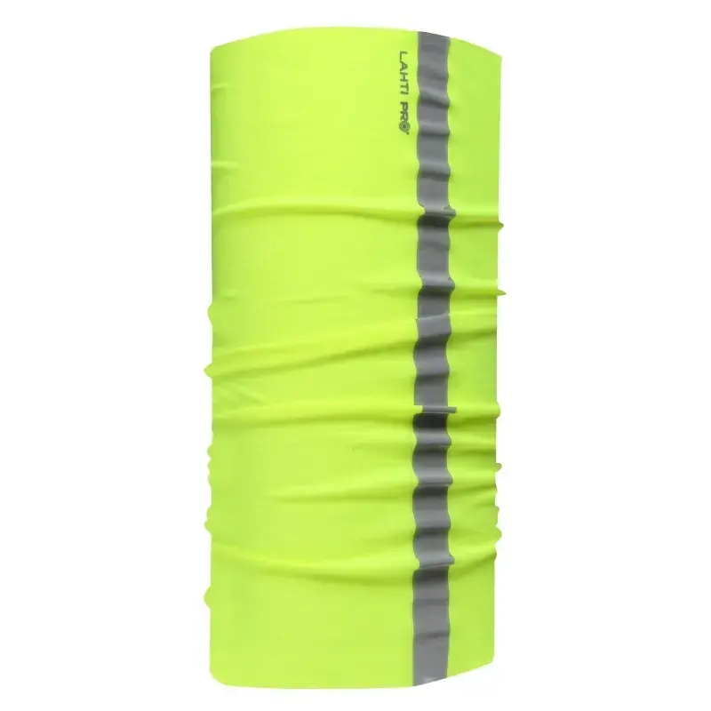 Lahti Pro Multifunctional yellow scarf with