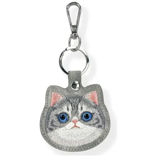 Locator Case Nimmy New Big Eyed   Pet 2.0 Cat grey