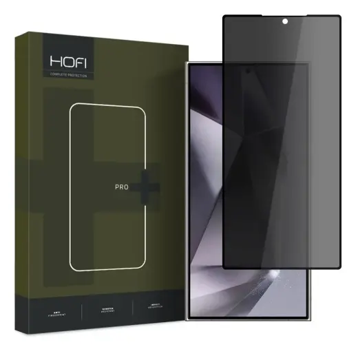 HOFI ANTI SPY karastatud klaas, sobib telefonile Samsung Galaxy S24 Ultra (privaatsusefekt)
