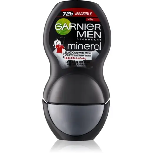 Garnier Roll'on Mineral Antiperspirant (Mineral Neutralizer for Men) 50 Ml