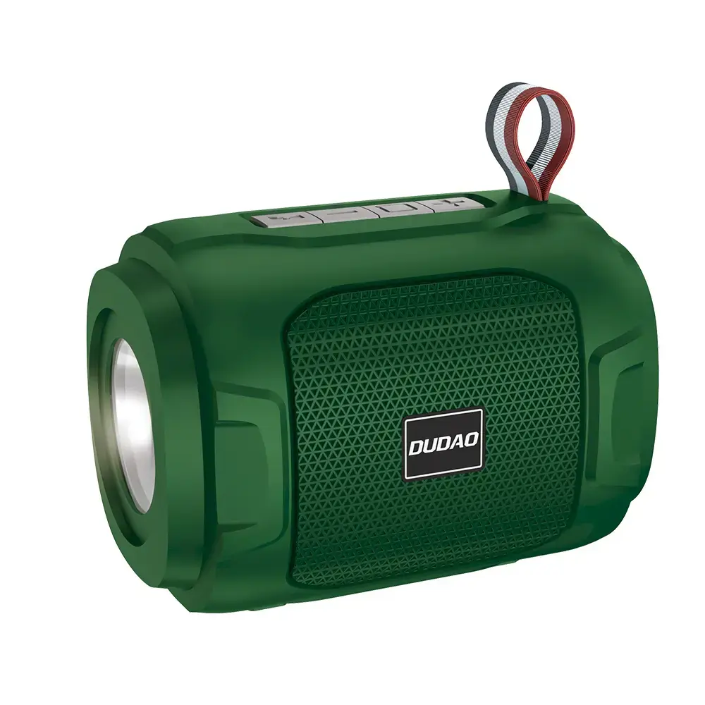 Dudao wireless Bluetooth 5.0 speaker 3W 500mAh green (Y1S-green)