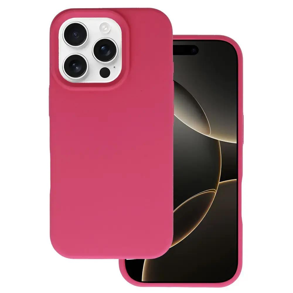 Tel Protect Silicone Premium maciņš telefonam iPhone 16 Pro Max rozā