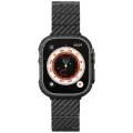 Band PITAKA Carbon Fiber Modern for Apple Watch 1|2|3|4|5|6|7|8|9|10|SE|Ultra|Ultra2 black grey Photo