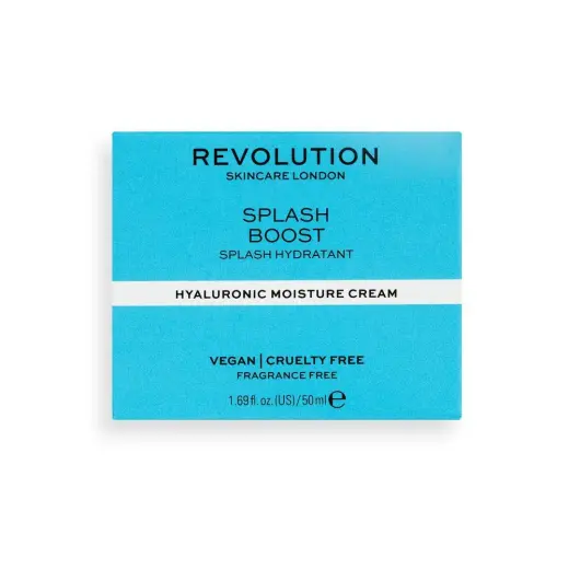 Revolution Skincare Boost Splash Intense Moisturizing Cream with Hyaluronic Acid 50ml