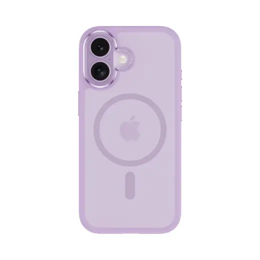 Benks Magnetic Mist Metal Frame maciņš telefonam iPhone 17 violets