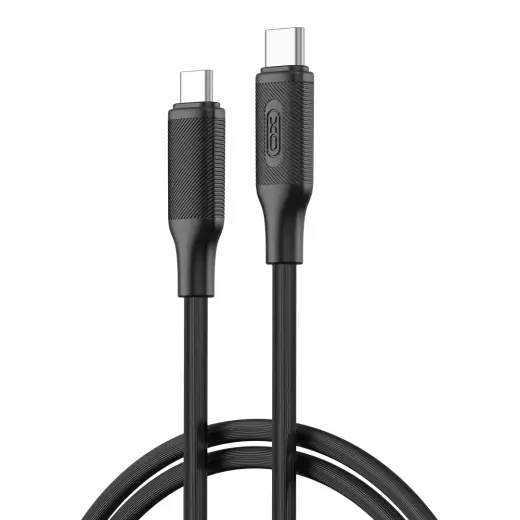XO NB-Q265B провод для передачи данных и зарядки | USB-C to USB-C | 60W | 1m | черный