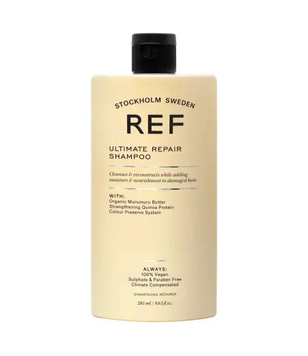 Ref Stockholm, Ultimate Repair, Sulfates-Free, Hair Shampoo, Repairing & Strengthening, 285 ml