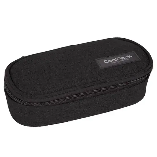 Penālis ar rāvējslēdzēju  CoolPack SNOW BLACK