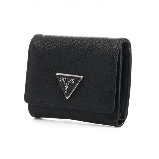 Guess, Cordelia, Textile Wallet, SLG Card, SWEYG839544, Black, For Women