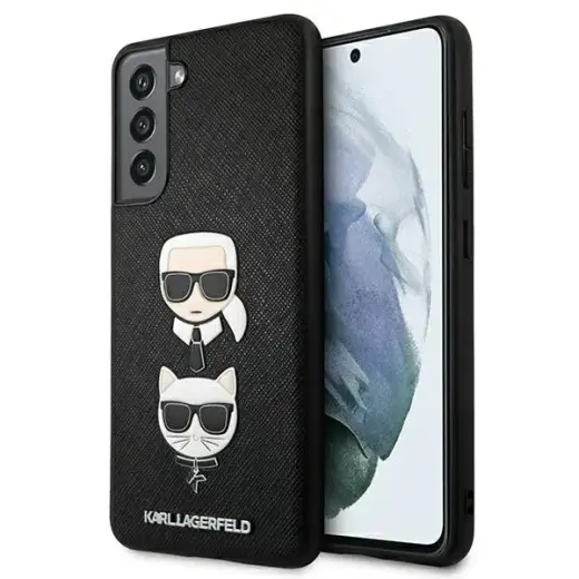 Karl Lagerfeld KLHCS21FESAKICKCBK case for Samsung Galaxy S21FE black