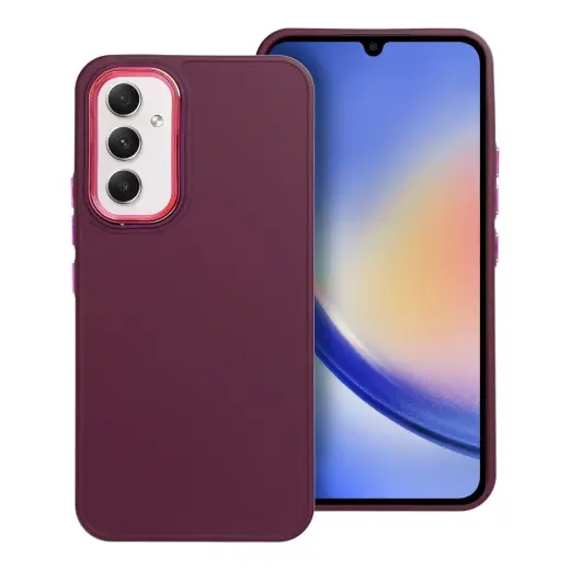 FRAME telefono dėklas Samsung Galaxy A54 (A546) violetinis