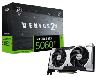 Videokarte MSI GeForce RTX 5060 Ti 8GB Ventus X2 OC Plus