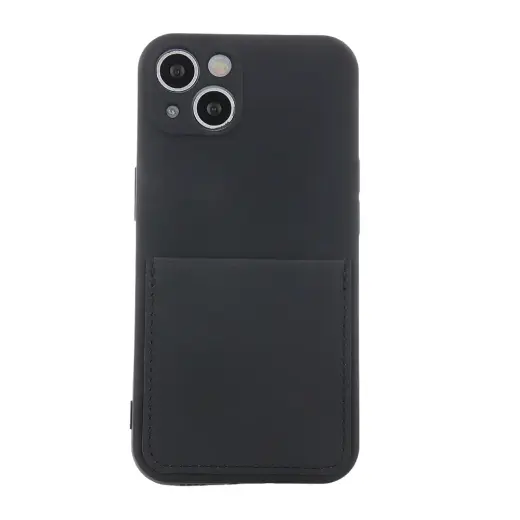 Fusion Card Protect telefono dėklas Samsung Galaxy A12 (A125) | M12 (M127) juodas