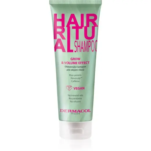 Dermacol Regenerating Shampoo for Voluminous Hair Boost Growth and Volume 250 Ml