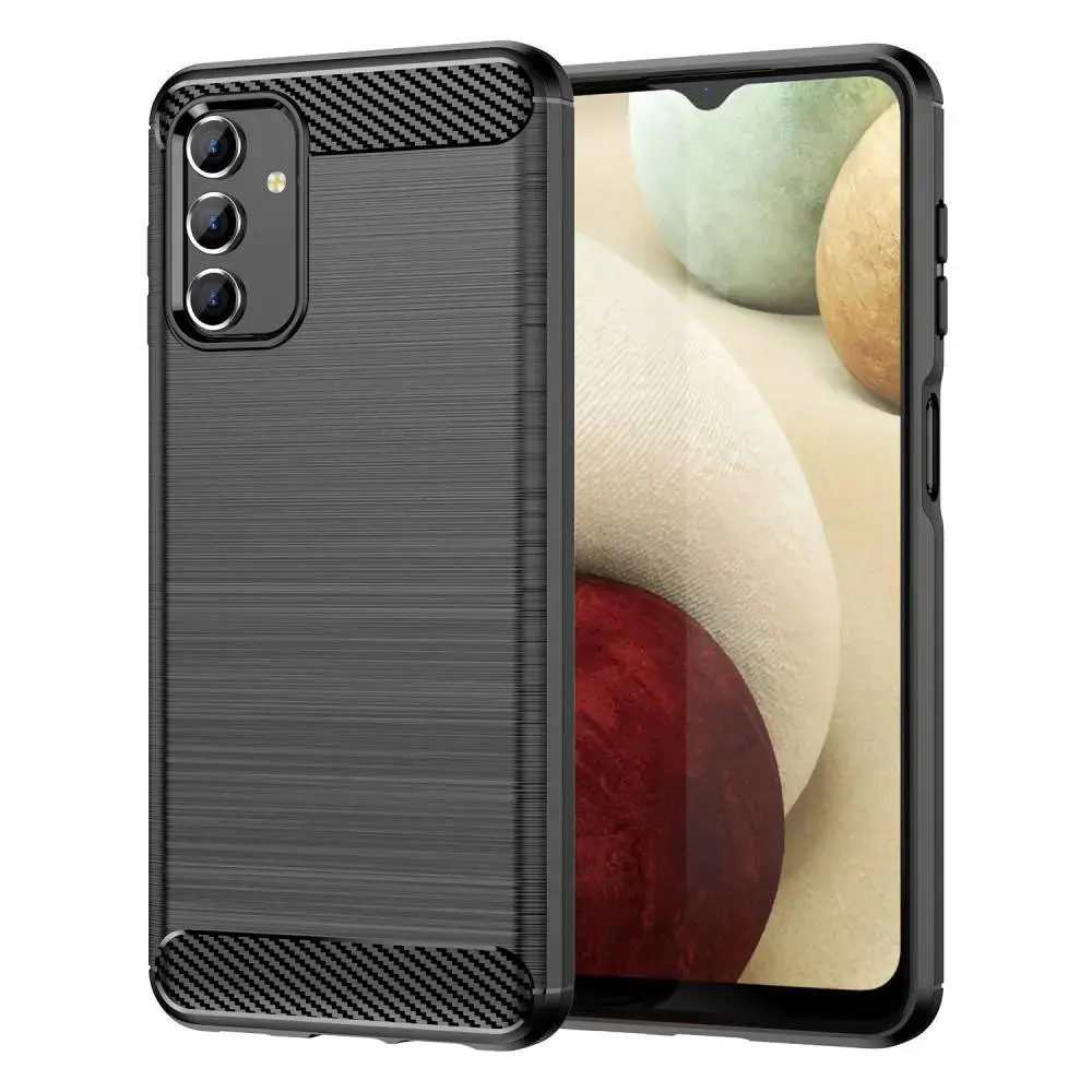 Fusion trust silicone back case for Samsung A135 Galaxy A13 4G black