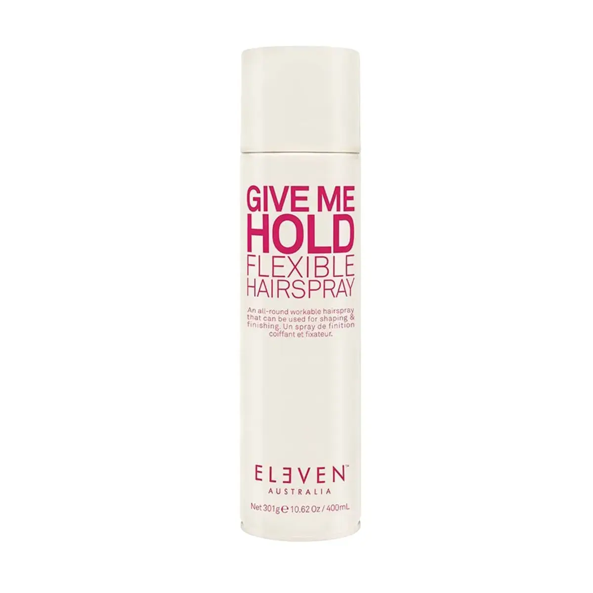 Eleven Australia, Give Me Hold, Hair Spray, Shape & Set, Flexible Fixation, No. 7, 400 ml