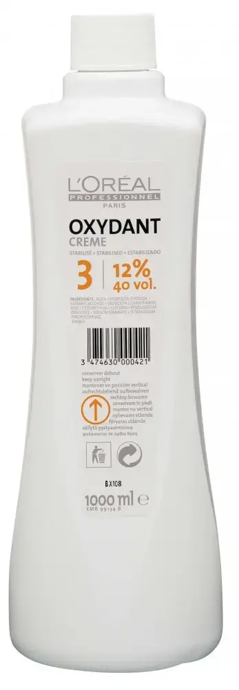 L'Oreal Oxydant Creme Peroxides & Volumes - 1L