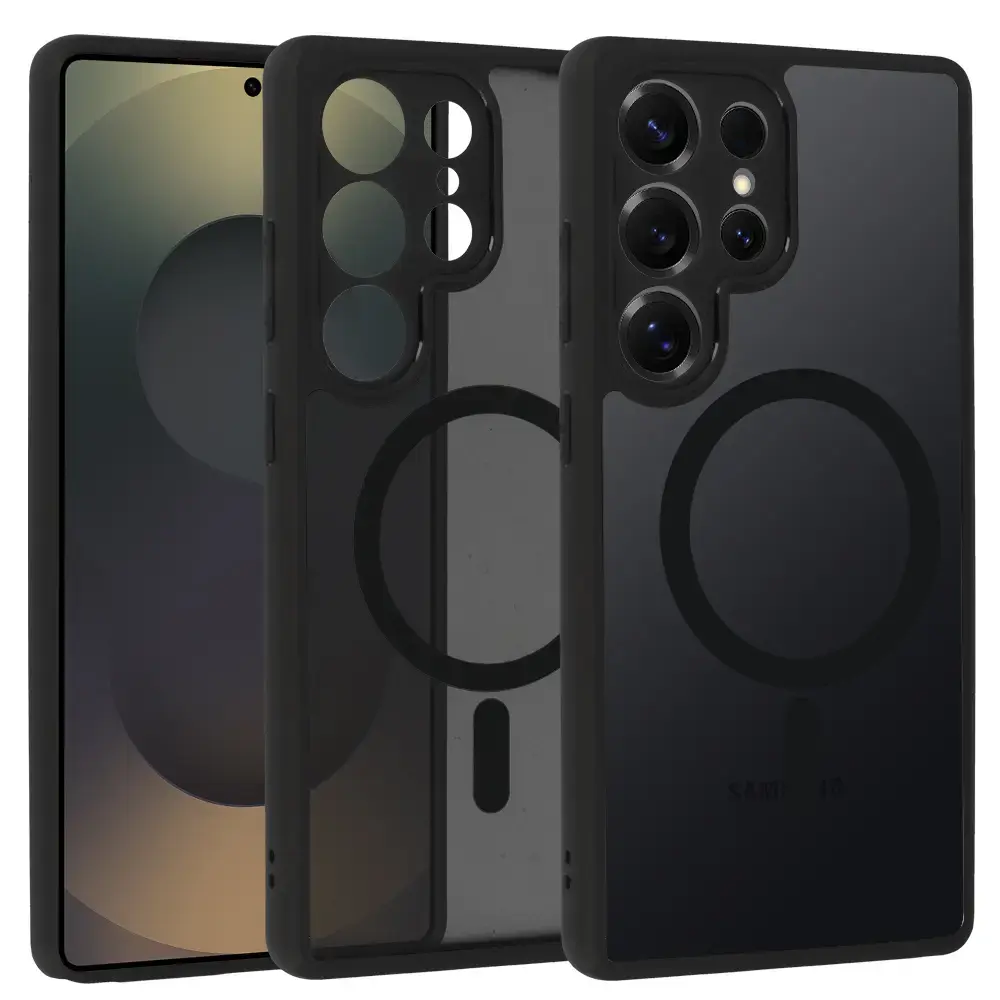 Full Matte Mag Cover for Samsung Galaxy S25 Ultra black