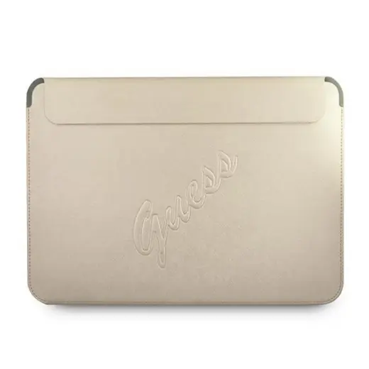 GUESS soma portatīvajam datoram  Saffiano Script GUCS13PUSASLG 13 collas zelta krāsā
