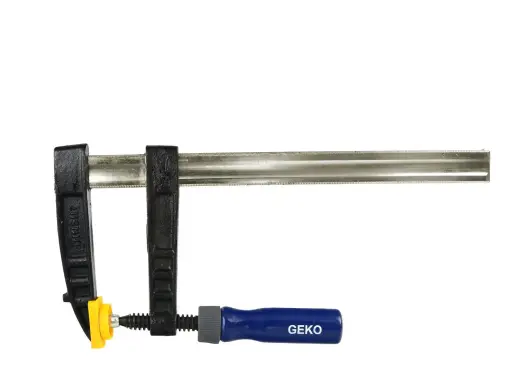 Lieljaudas F-skrūvspīles 80x300mm GEKO Profi