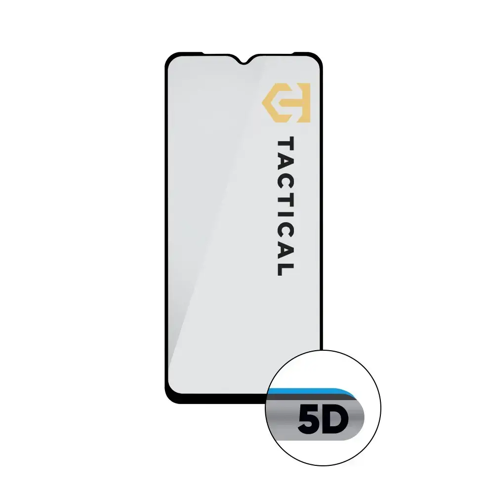 Tactical Glass Shield 5D for Samsung Galaxy A14 4G Black