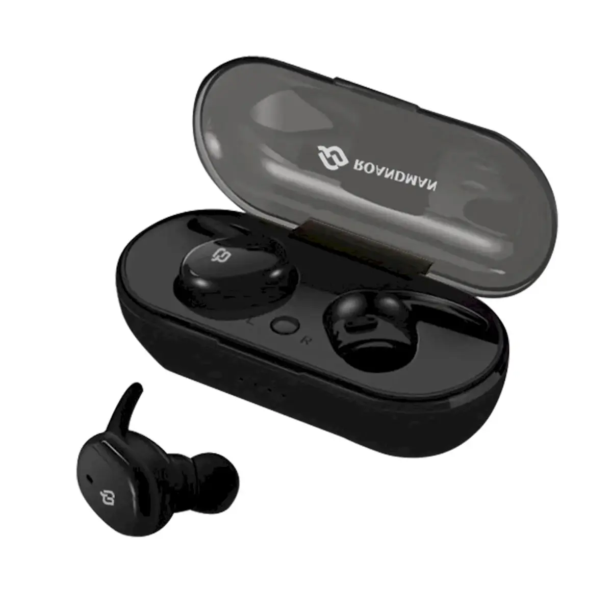 RO&MAN RT03 Airpods Bluetooth 5.0 Stereo headsets with microphone (MWP22ZM|A) black