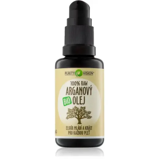 Purity Vision 100% Raw Organic Argan Oil 30ml