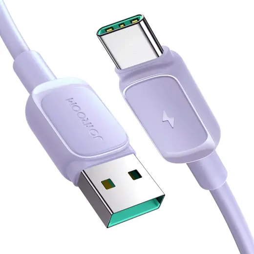 Joyroom S-AC027A14 datu pārraides un uzlādes vads | USB-A uz USB-C | 15W | 1.2m | violets