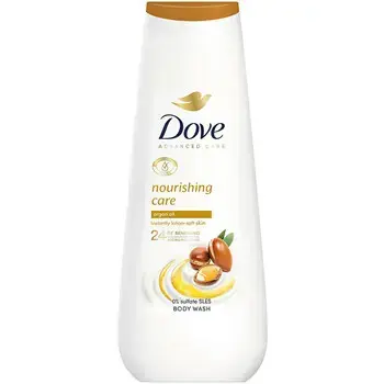 Dove Advanced Care Nourishing Care Body Wash - Vyživující sprchový gel s arganovým olejem 400ml