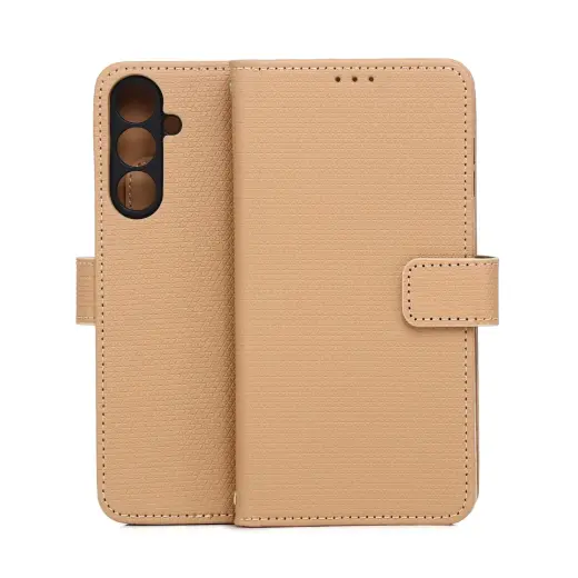 Smart Triangle book type phone case for Samsung Galaxy A16 4G (A165) | A16 5G (A166) | M16 5G (M166) black brown