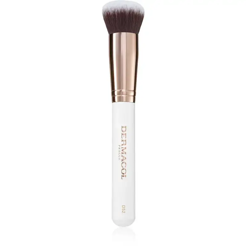 Dermacol Cosmetic Makeup Brush and Powder with Rose Gold Case D52