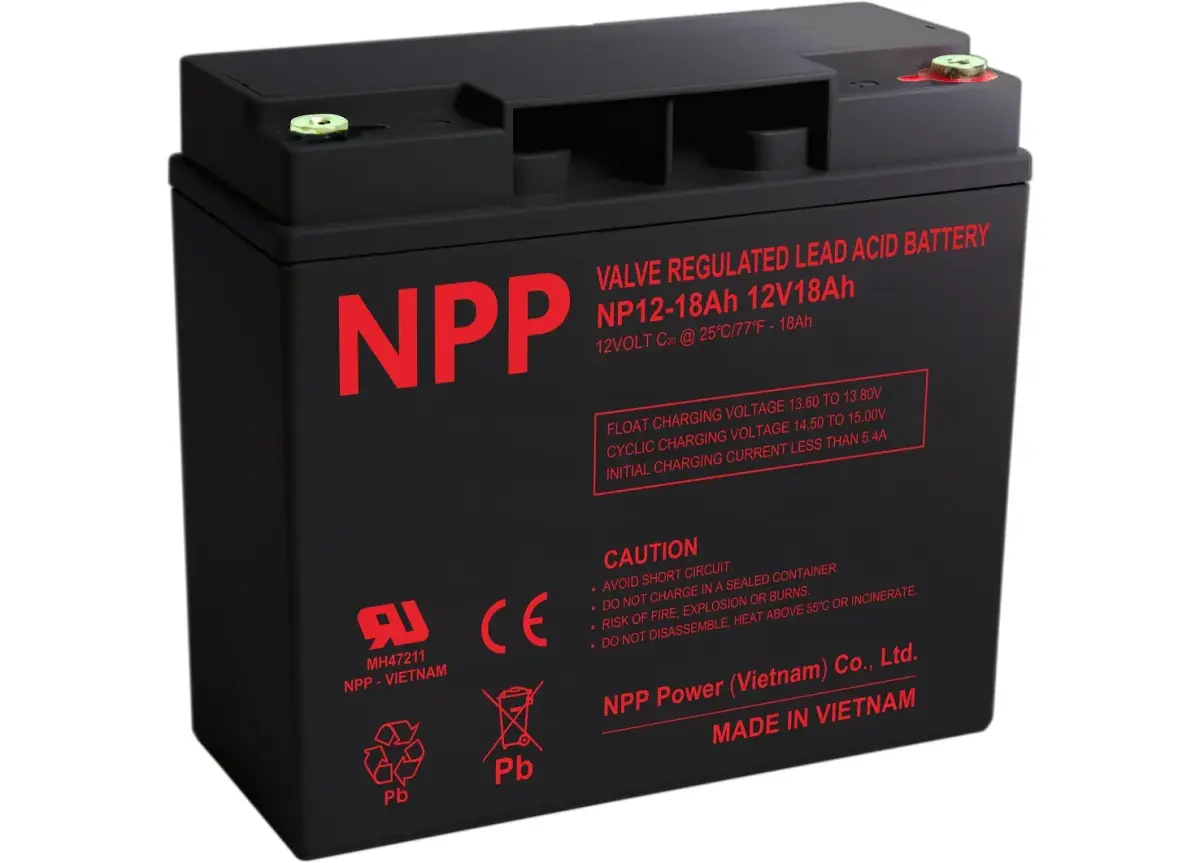 Battery 12V 18Ah T12(M5) Pb AGM