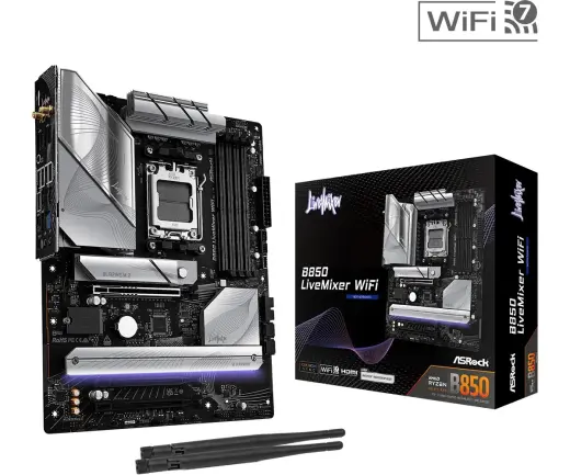 Motherboard B850 LIVEMIXER WIFI AM5 4DDR5 USB3.2 ATX