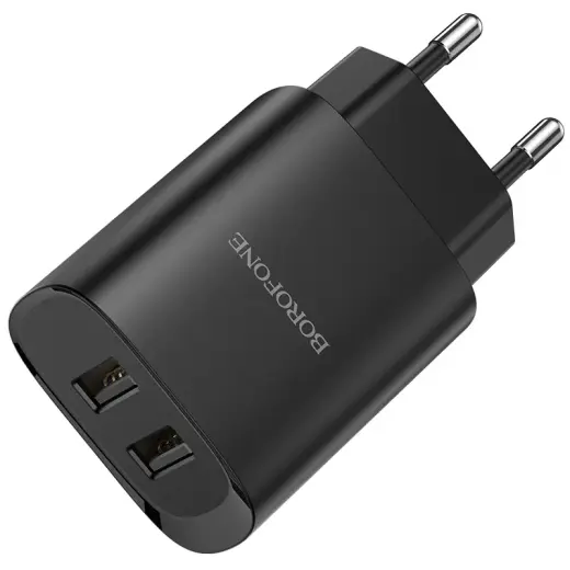 Borofone BN2 reisilaadija | 10W | USB-A | must