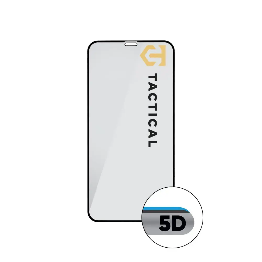 Tactical Glass Shield 5D aizsargstikls telefonam iPhone 11 | XR melns