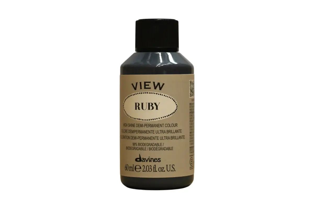 Davines View, Demi-Permanent Hair Dye, Ruby