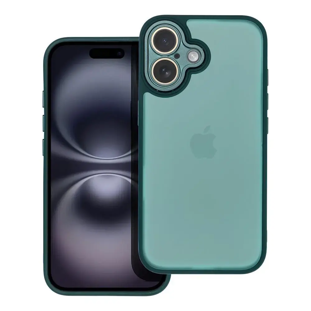 VARIETE maciņš telefonam iPhone 16 zaļš