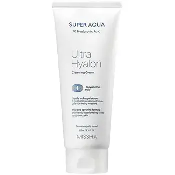 Super Aqua Ultra Hyalon Cleansing Cream - Hydratační čisticí krém