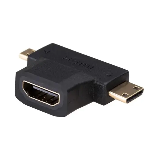 Akyga adapter AK-AD-23 HDMI (f) | mini HDMI (m) | micro HDMI (m)