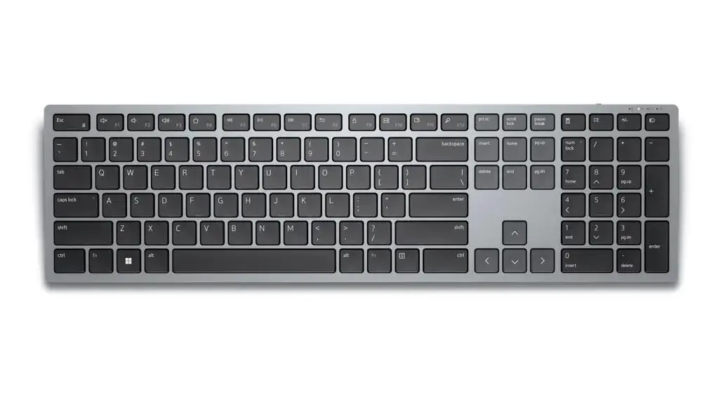 Dell Keyboard KB700 Wireless  US  2.4 GHz  Bluetooth 5.0  Titan Gray