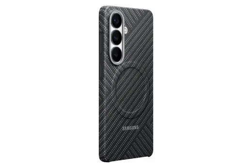 Samsung Carbon Magnet telefono dėklas Samsung Galaxy S26 (S942) pilkas