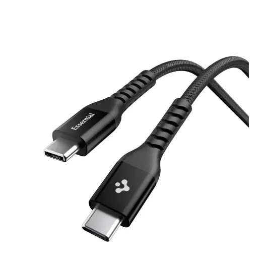 Spigen EB10010CCA duomenų perdavimo ir įkrovimo laidas | USB-C į USB-C | 100W | 1m | juodas