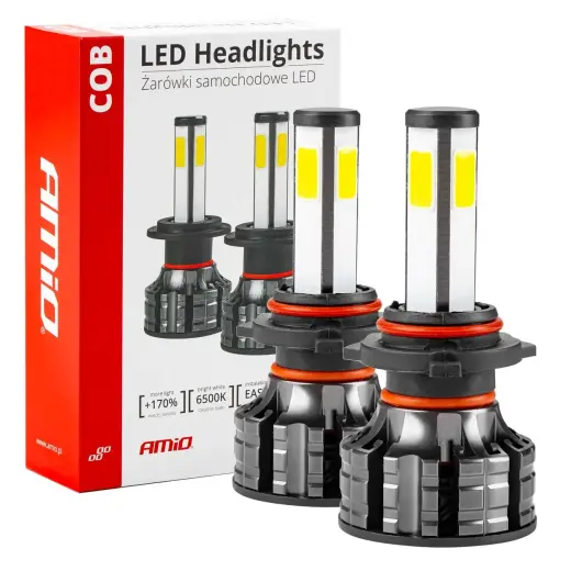 LED Headlights COB Series HB3 AMiO-02846