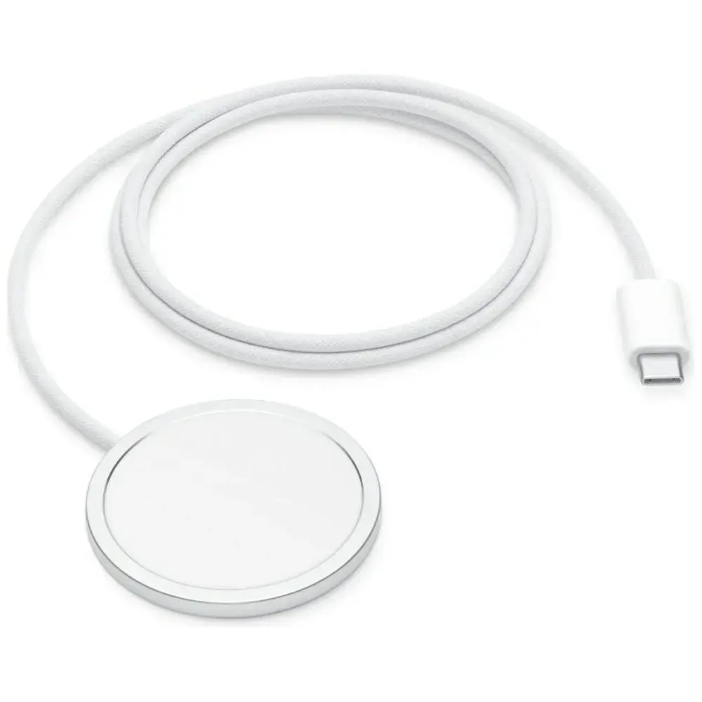 Apple bezvadu lādētājs | Qi 2.2 | Saderīgs ar MagSafe | 25W | balts