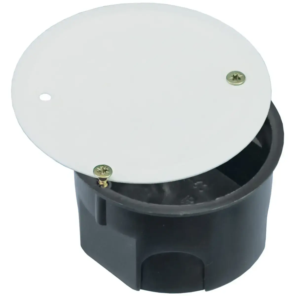 Montāžas kārba h-40 D60mm ar vāku betonam