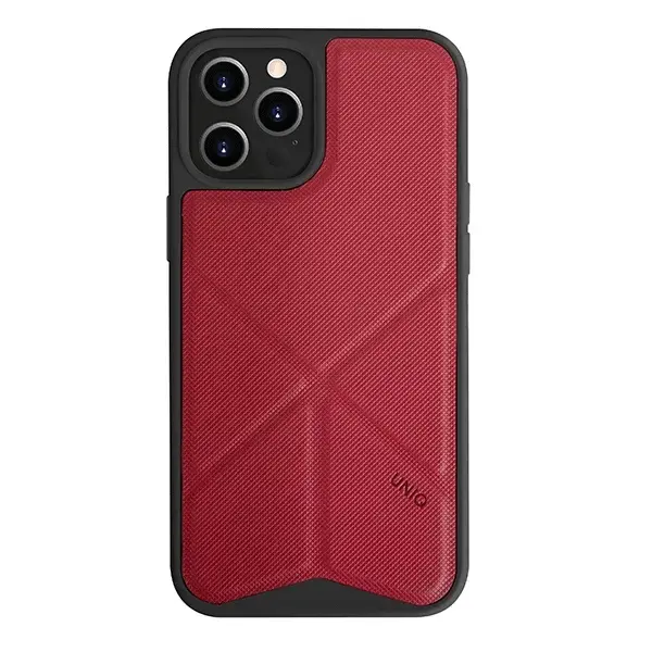 UNIQ etui Transforma iPhone 12|12 Pro 6,1" czerwony|coral red
