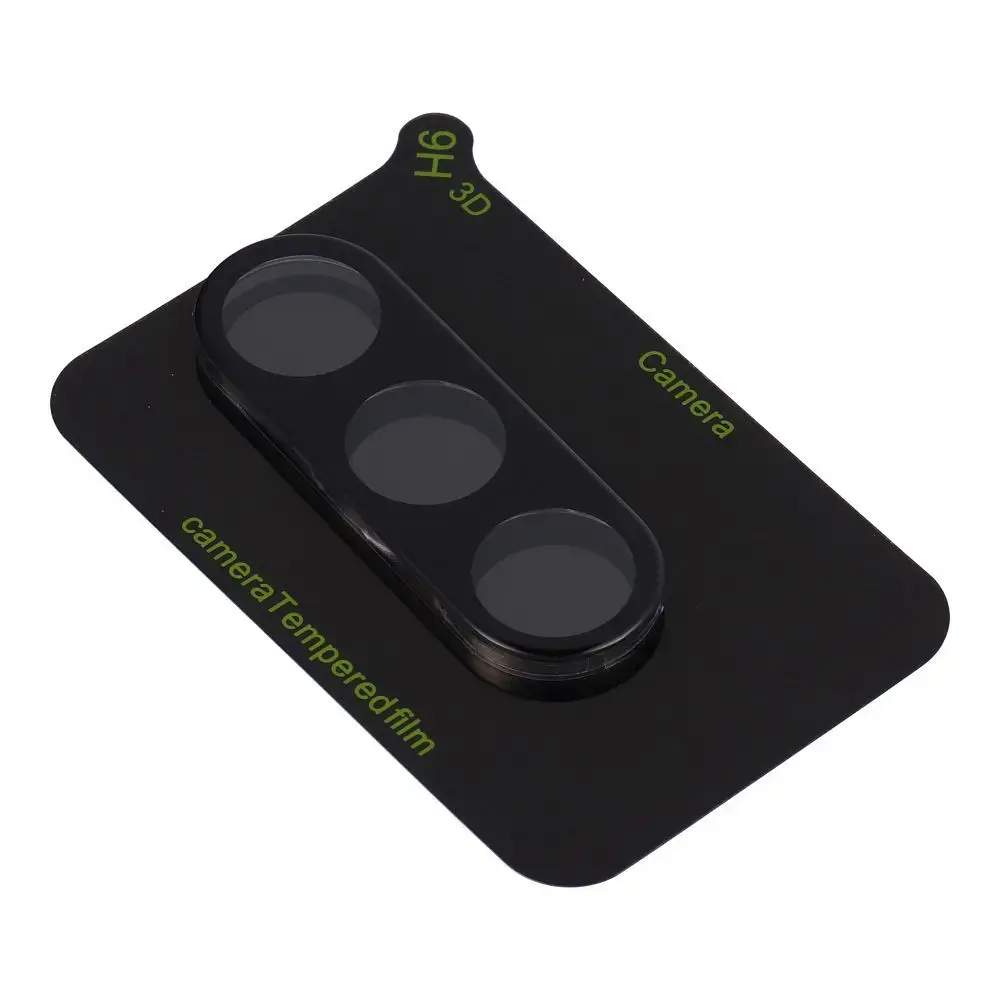 5D Full Glue Camera Tempered Glass - for Samsung Galaxy S25 Black