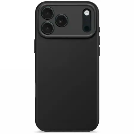 Decoded AntiMicrobial Silicone Backcover MagSafe Case for iPhone 17 Pro Max - Black