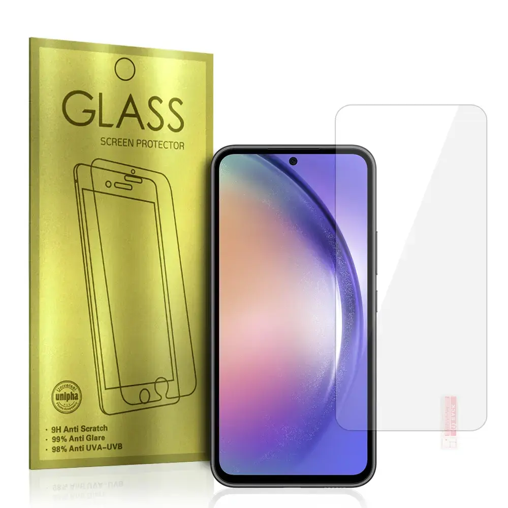 Gold aizsargstikls telefona ekrānam Galaxy A54 5G