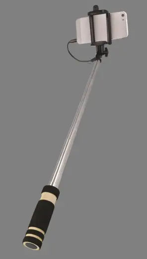 Setty audio jack selfie stick SAJ-01 black